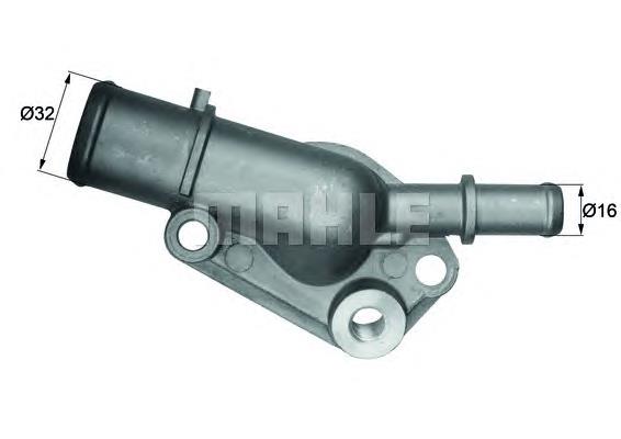 Caixa do termostato Magneti Marelli 352317100060