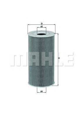 Filtro de óleo Mahle Original OX126D preço, a partir de 8,80 USD