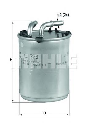 Filtro de combustível 6RF127400A VAG