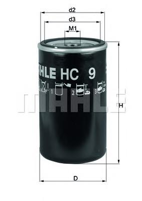 Compre HC9 Mahle Original Filtro do sistema hidráulico