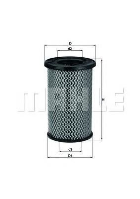 Filtro de ar Mahle Original LX2968 preço, a partir de 12,82 USD