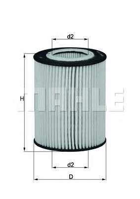 Compre OX433D Mahle Original Filtro de óleo