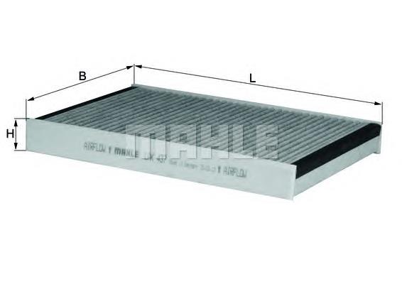 Filtro de salão Mahle Original LAK437 preço, a partir de 15,39 USD