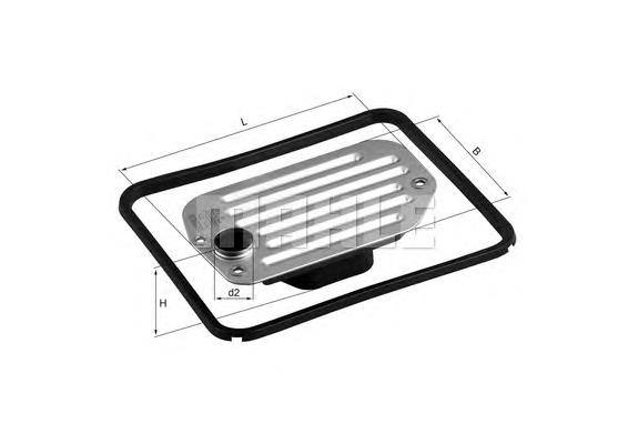 21053 Metalcaucho Filtro da Caixa Automática de Mudança