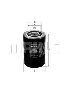 Filtro de combustível Mahle Original KC171 preço, a partir de 26,11 USD