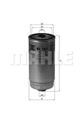 Filtro de combustível Mahle Original KC161 preço, a partir de 17,53 USD