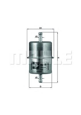Compre EP299 Purflux Filtro de combustível