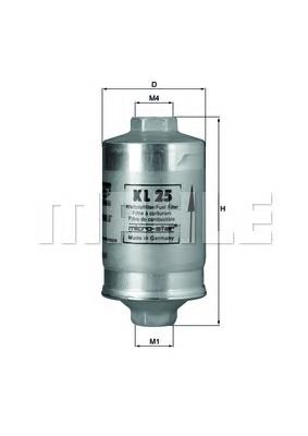 Filtro de combustível 0450905003 Bosch