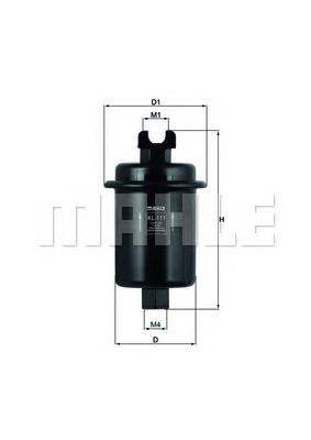 Filtro de combustível Mahle Original KL111 preço, a partir de 13,07 USD