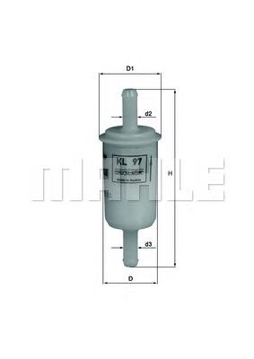 91867440 Volvo Filtro de combustível