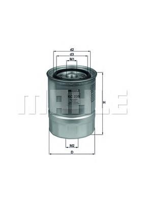 Filtro de combustível Mahle Original KC236 preço, a partir de 13,28 USD