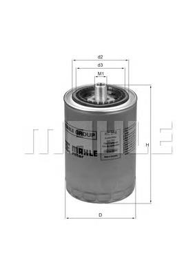 Compre KC218 Mahle Original Filtro de combustível