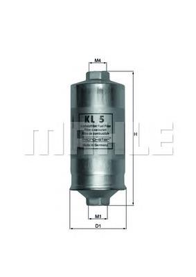 Filtro de combustível Mahle Original KL5 preço, a partir de 16,89 USD
