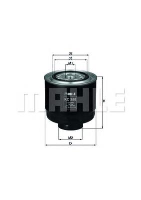 Filtro de combustível Mahle Original KC388D preço, a partir de 19,20 USD