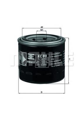 KC99 Mahle Original Filtro de combustível