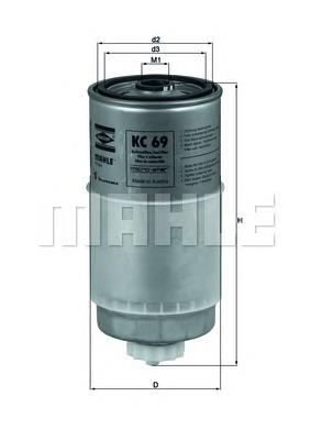 Filtro de combustível Mahle Original KC69 preço, a partir de 16,45 USD
