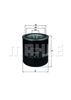 Compre AL24 Mahle Original Filtro de secador de ar (separador de umidade e óleo) (TRUCK)