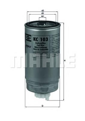 Filtro de combustível 0009947995 Fiat/Alfa/Lancia