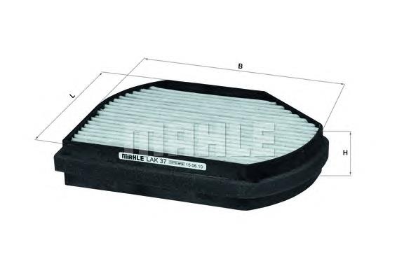 Filtro de salão Mahle Original LAK37 preço, a partir de 20,57 USD