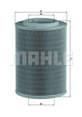 Compre LX314 Mahle Original Filtro de ar