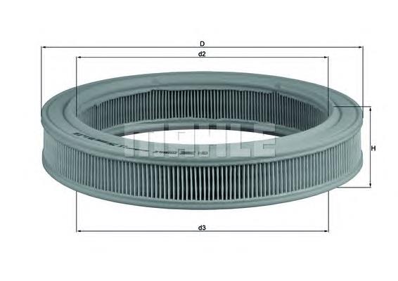 Compre LX294 Mahle Original Filtro de ar