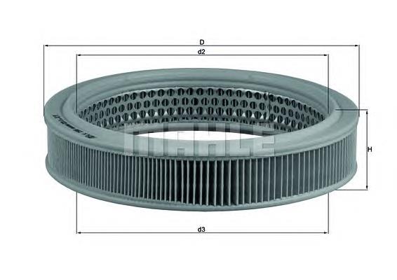 C25351 Mann-Filter Filtro de ar