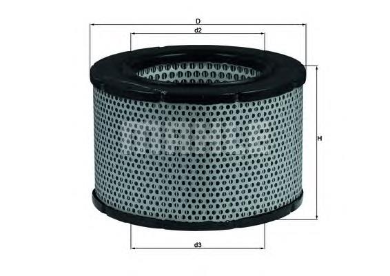 Compre LX190 Mahle Original Filtro de ar