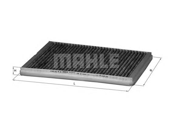 Filtro de salão LAK81 Mahle Original