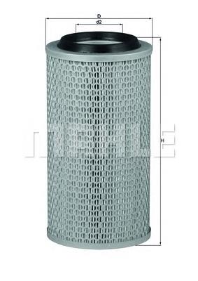 Filtro de ar LX49 Mahle Original