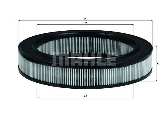 Filtro de ar Mahle Original LX69 preço, a partir de 9,41 USD
