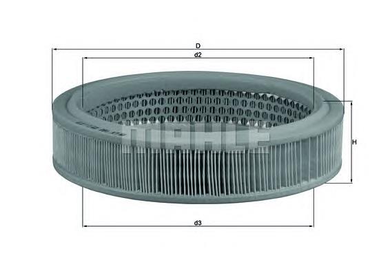 Filtro de ar Mahle Original LX160 preço, a partir de 6,25 USD