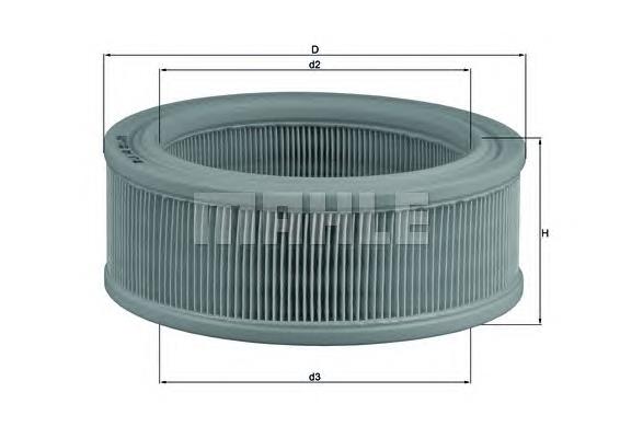 Filtro de ar Mahle Original LX140 preço, a partir de 6,27 USD