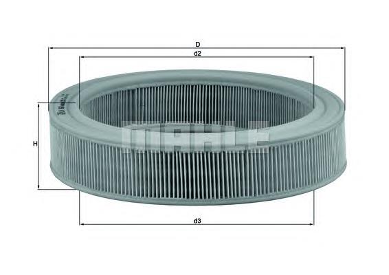 Filtro de ar Mahle Original LX568 preço, a partir de 6,73 USD