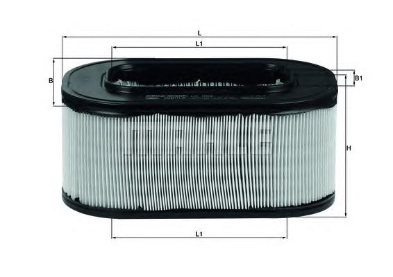 LX558 Mahle Original Filtro de ar