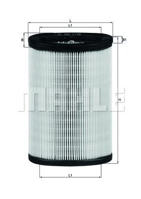 Filtro de ar Mahle Original LX597 preço, a partir de 10,66 USD