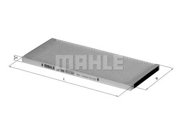 Filtro de salão Mahle Original LA398 preço, a partir de 16,98 USD