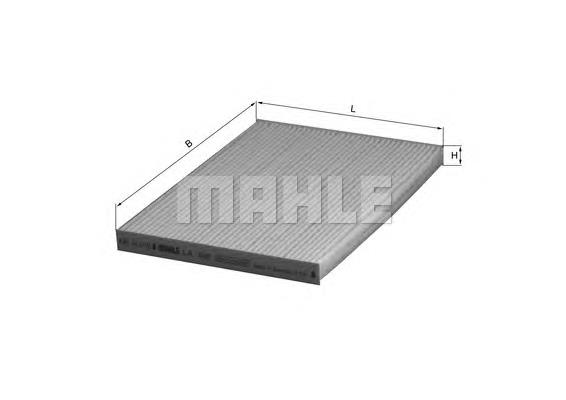 LA396 Mahle Original Filtro de salão