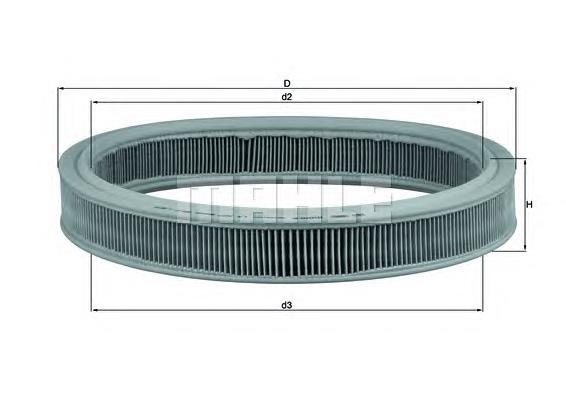 Filtro de ar Mahle Original LX527 preço, a partir de 7,40 USD