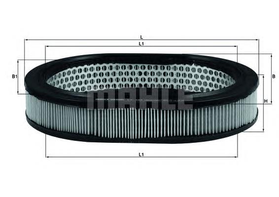 Filtro de ar Mann-Filter C2936