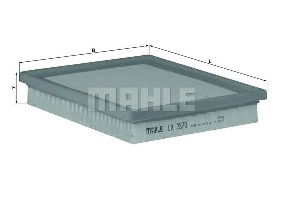 Filtro de ar Mahle Original LX2870 preço, a partir de 13,29 USD