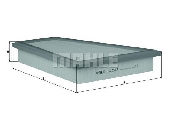 Filtro de ar Mahle Original LX2787 preço, a partir de 19,81 USD