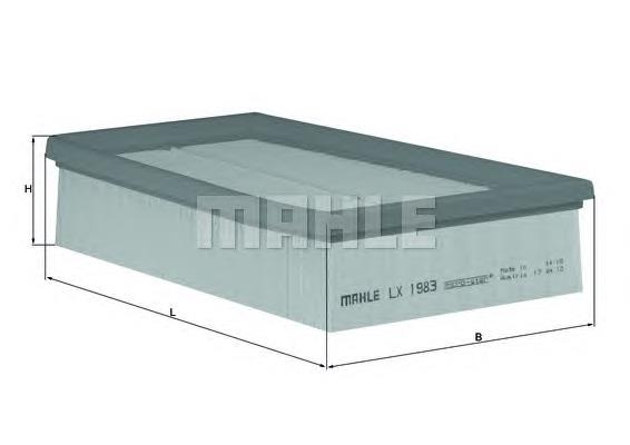 LX1983 Mahle Original Filtro de ar