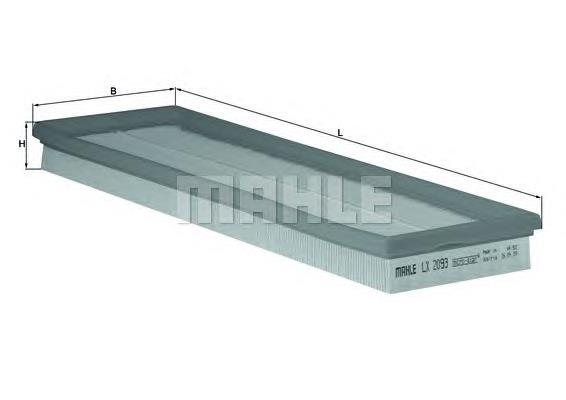 LX2093 Mahle Original Filtro de ar
