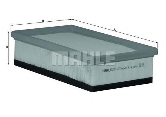 Filtro de ar Mahle Original LX1617 preço, a partir de 10,96 USD