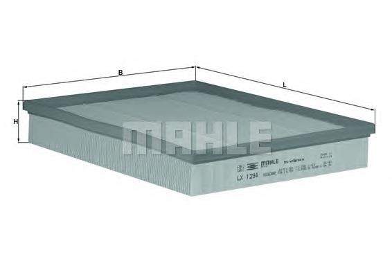Filtro de ar Mahle Original LX1294 preço, a partir de 13,28 USD