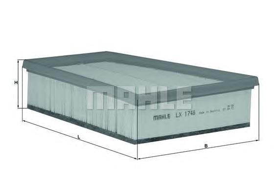 Filtro de ar Mahle Original LX1748 preço, a partir de 11,58 USD