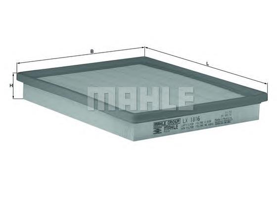 Filtro de ar Mahle Original LX1816 preço, a partir de 14,51 USD