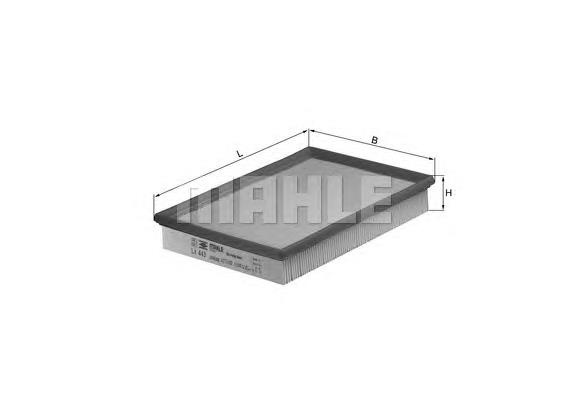 LX443 Mahle Original Filtro de ar