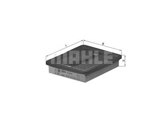 Filtro de ar Mecafilter ELP9005