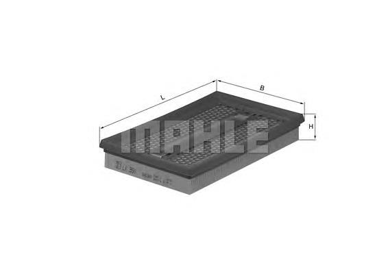 Filtro de ar Mahle Original LX350 preço, a partir de 13,82 USD